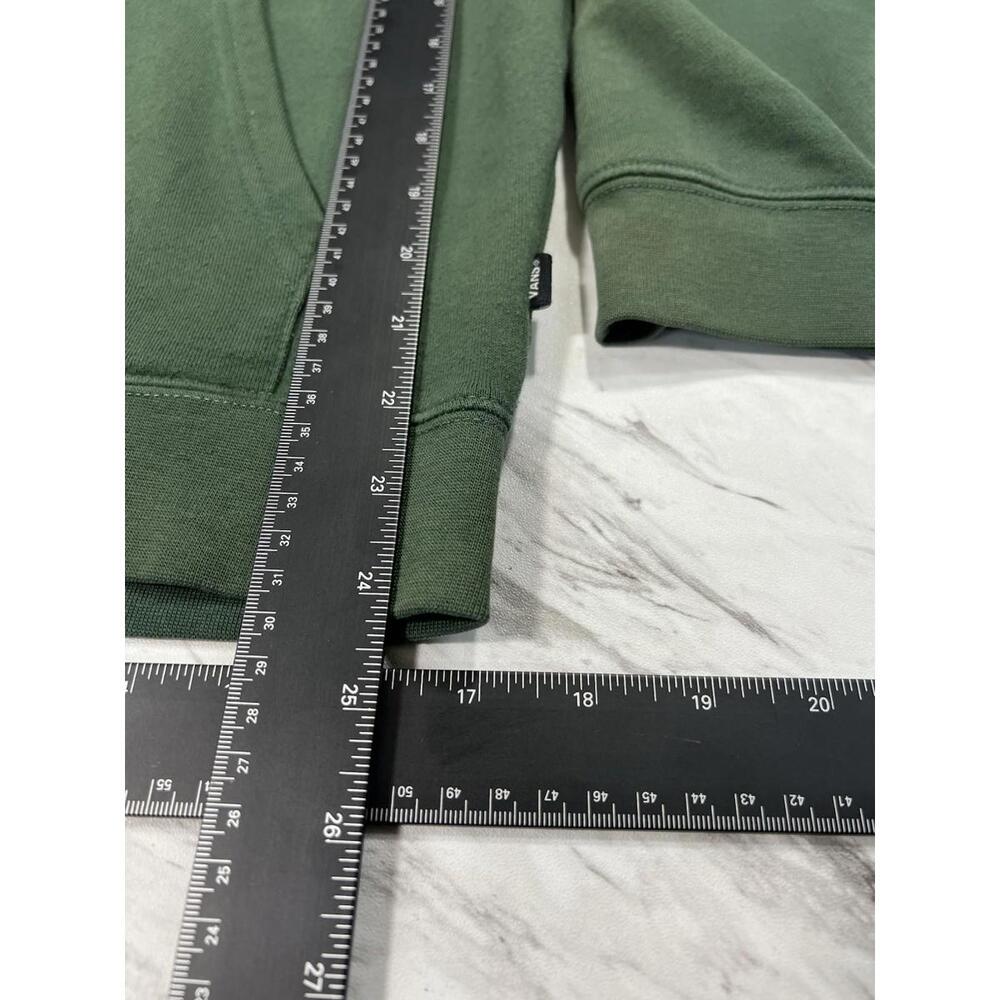 Vans Off The Wall Graphic Hoodie Forest Green Mens Large #9 - Picture 6 of 7